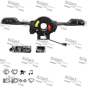 Commutateur de colonne de direction SIDAT 430389