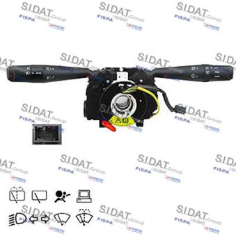 Commutateur de colonne de direction SIDAT 430463 pour BMW Z4 1.3 Multijet - 95cv