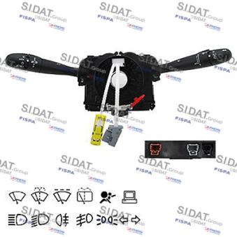 Commutateur de colonne de direction SIDAT 430974 pour MAZDA MPV 2.0 BlueHDi 150 - 150cv