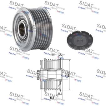 Poulie roue libre, alternateur SIDAT OEM 23100VC101 Poulie roue libre, alternateur SIDAT OEM 23100VC101