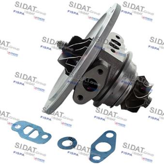 Groupe carter, turbocompresseur SIDAT 47.1093 pour NISSAN X-TRAIL 2.2 Di 4x4 - 114cv