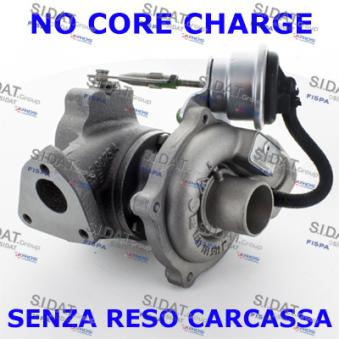 Turbocompresseur, suralimentation SIDAT OEM 1623194280