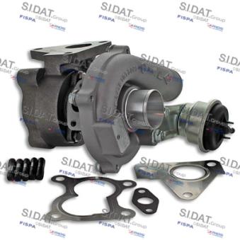 Turbocompresseur, suralimentation SIDAT 49.014 pour NISSAN NOTE 1.5 DCI - 68cv