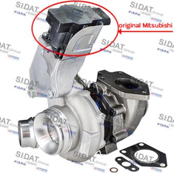 Turbocompresseur, suralimentation SIDAT OEM 7797782