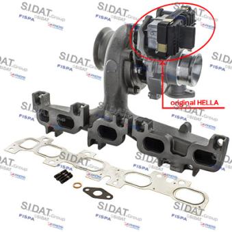 Turbocompresseur, suralimentation SIDAT [49.090]