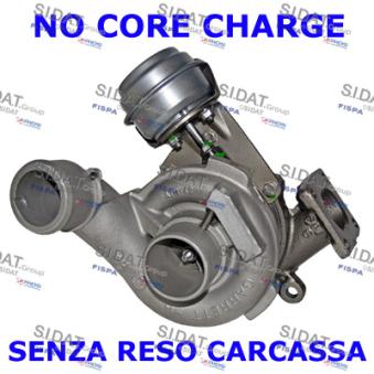 Turbocompresseur, suralimentation SIDAT OEM 55191596