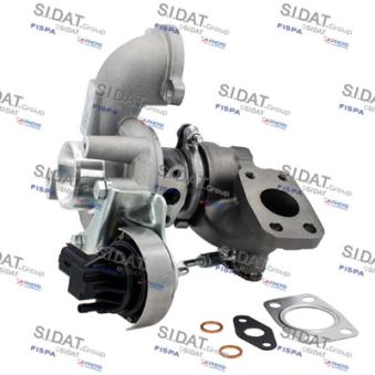 Turbocompresseur, suralimentation SIDAT 49.529 pour CITROEN C3 1.6 BlueHDi 75 - 75cv