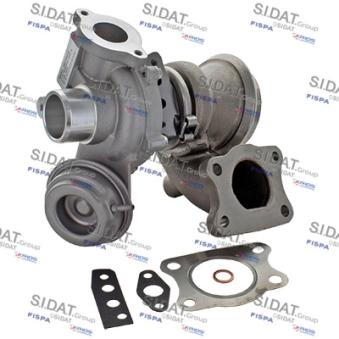 Turbocompresseur, suralimentation SIDAT 49.845 pour CITROEN C4 SPACETOURER 1.2 PureTech 110 - 110cv