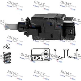 Interrupteur des feux de freins SIDAT OEM 0005458609