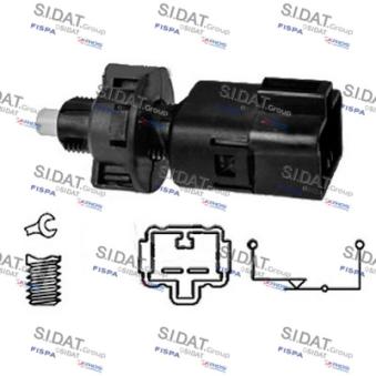 Interrupteur des feux de freins SIDAT OEM 8434019015 Interrupteur des feux de freins SIDAT OEM 8434019015