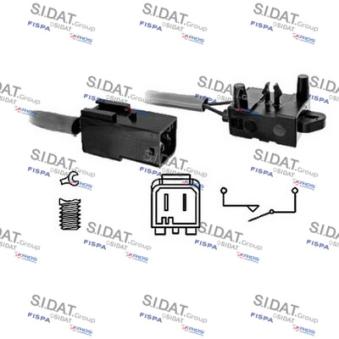 Interrupteur des feux de freins SIDAT OEM 212778 Interrupteur des feux de freins SIDAT OEM 212778