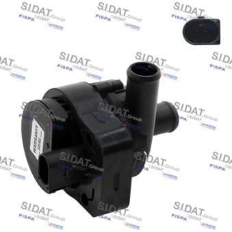 Pompe à eau additionnelle SIDAT 5.5078A2 pour MERCEDES-BENZ CLASSE E E 200 CGI - 207.448)
