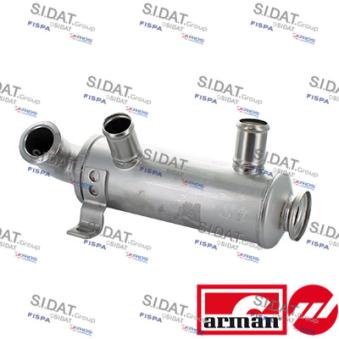 Radiateur, réaspiration des gaz d'échappement SIDAT OEM 161844