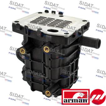 Radiateur, réaspiration des gaz d'échappement SIDAT OEM DS7Q9D475DA