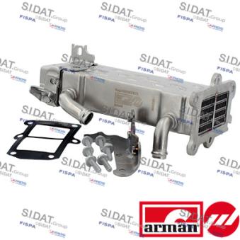 Radiateur, réaspiration des gaz d'échappement SIDAT OEM A6511400675