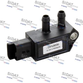 Capteur, pression des gaz échappement SIDAT OEM 227707094R