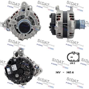 Alternateur SIDAT OEM 04C903023LX