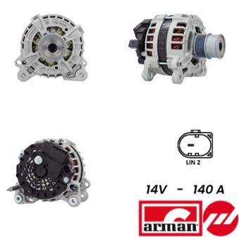 Alternateur SIDAT A12BH0097AS pour DAEWOO TICO 1.0 TSI - 110cv