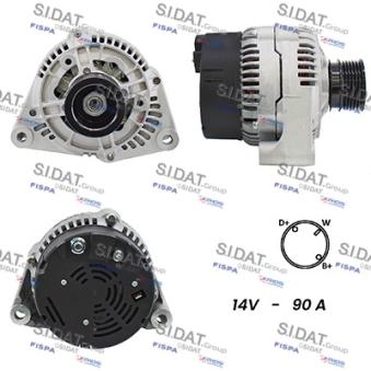 Alternateur SIDAT OEM 0091545802