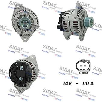 Alternateur SIDAT OEM 504009977