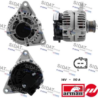 Alternateur SIDAT OEM 504087183