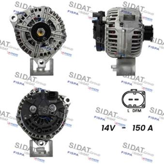 Alternateur SIDAT OEM 0111547202 Alternateur SIDAT OEM 0111547202
