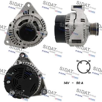 Alternateur SIDAT OEM 0101544902
