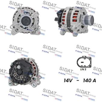 Alternateur SIDAT OEM 04L903024T Alternateur SIDAT OEM 04L903024T