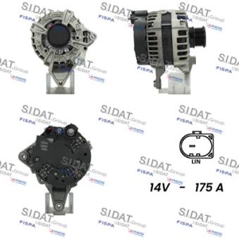 Alternateur SIDAT OEM A0009060922