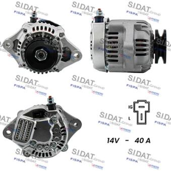 Alternateur SIDAT OEM 2706087201000 Alternateur SIDAT OEM 2706087201000