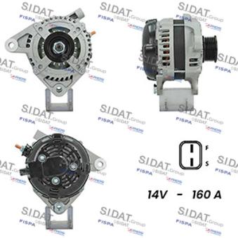 Alternateur SIDAT A12DE1110A2
