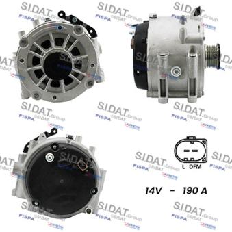 Alternateur SIDAT OEM A0001502550