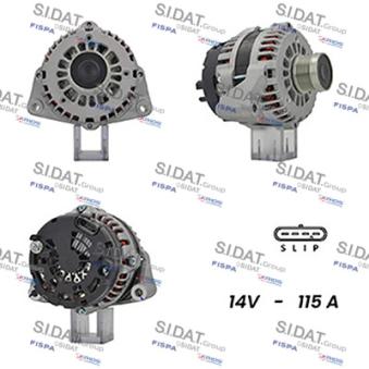 Alternateur SIDAT OEM 6651540102