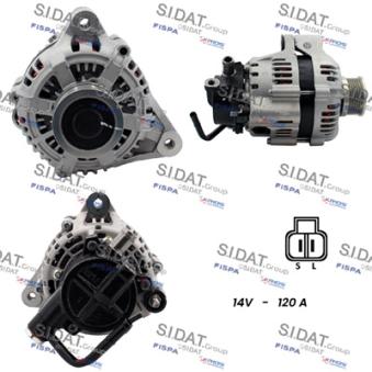 Alternateur SIDAT OEM 3730027021 Alternateur SIDAT OEM 3730027021
