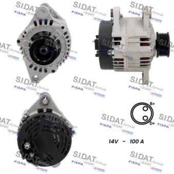 Alternateur SIDAT OEM 60816046