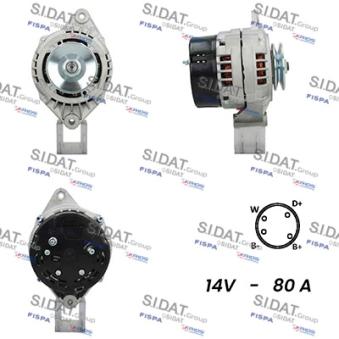 Alternateur SIDAT OEM 941237001 Alternateur SIDAT OEM 941237001