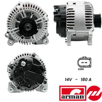 Alternateur SIDAT A12VA0074AS pour AUDI A8 4.0 TDI quattro - 275cv