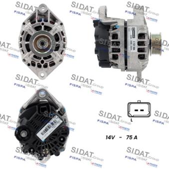 Alternateur SIDAT OEM 8200690195 Alternateur SIDAT OEM 8200690195