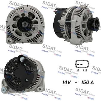 Alternateur SIDAT OEM 12317792092