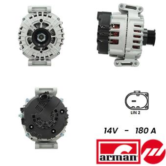 Alternateur SIDAT A12VA0285AS pour MERCEDES-BENZ CLASSE E E 220 CDI - 163cv