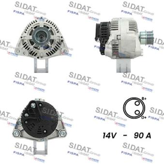 Alternateur SIDAT OEM 12311247288