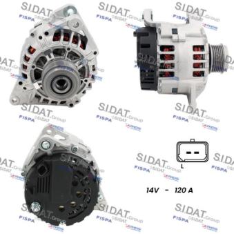 Alternateur SIDAT OEM 8200054588
