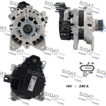 Alternateur SIDAT OEM 2310A8061R
