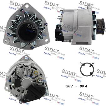 Alternateur SIDAT OEM 0101549102