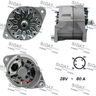Alternateur SIDAT OEM 8144401