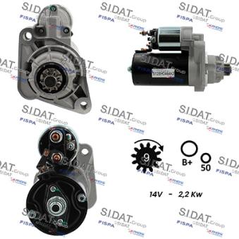 Démarreur SIDAT OEM 070911023bx