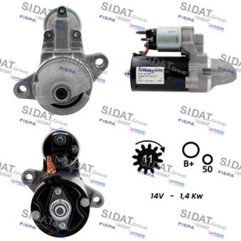 Démarreur SIDAT S12BH0648 pour MINI MINI Cooper D - 112cv