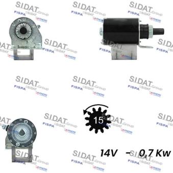 Démarreur SIDAT [S12BS0638A2]