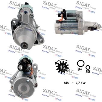 Démarreur SIDAT OEM A6459060800 Démarreur SIDAT OEM A6459060800