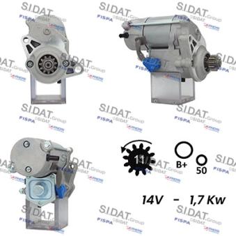 Démarreur SIDAT OEM NAD100790